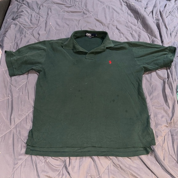 POLO GREEN SHIRT - Picture 1 of 3